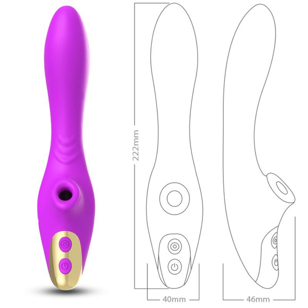 Succionador clítoris violeta armony dudu