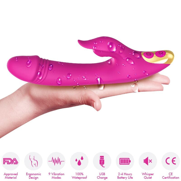 Succionador clítoris y Punto G fucsia armony amant