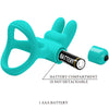 Dante anillo vibrador rabbit verde