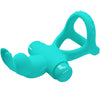 Figgy anillo vibrador rabbit verde