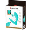 Pretty idabelle vibración y pulsation control remoto azul