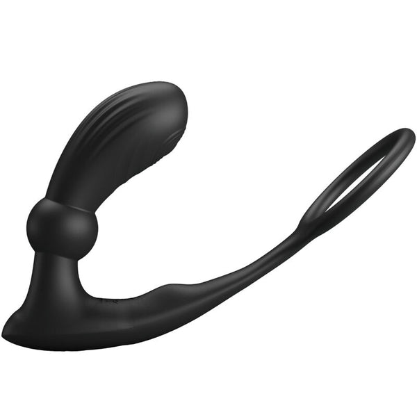 Warren anillo y vibrador anal negro