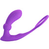 Warren anillo y vibrador anal violeta