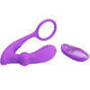 Warren anillo y vibrador anal violeta