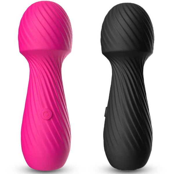 Dazzle masajeador y vibrador pequeño negro