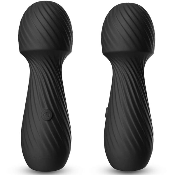 Dazzle masajeador y vibrador pequeño negro