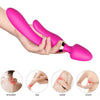 Masajeador y vibrador rabbit fucsia