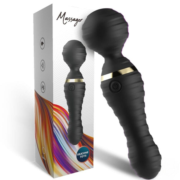 Freedo masajeador y vibrador pequeño negro