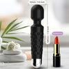 Postman masajeador y vibrador cabeza flexible negro