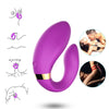 Crescent vibrador pareja control remoto violeta