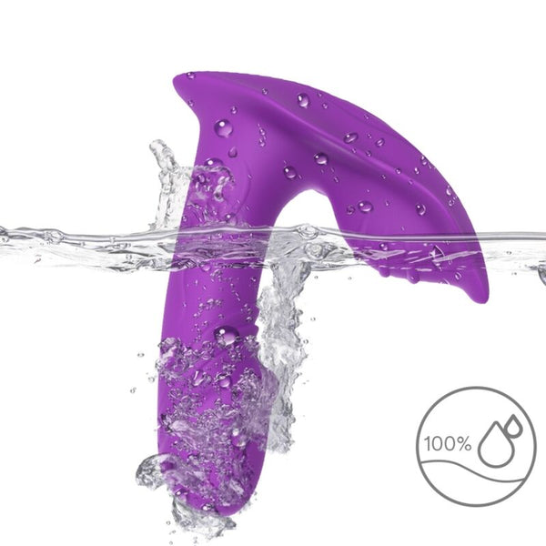 Whistle vibrador introducible control remoto violeta