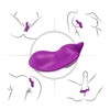 Vibrador para bragas Butterfly con control remoto rosa