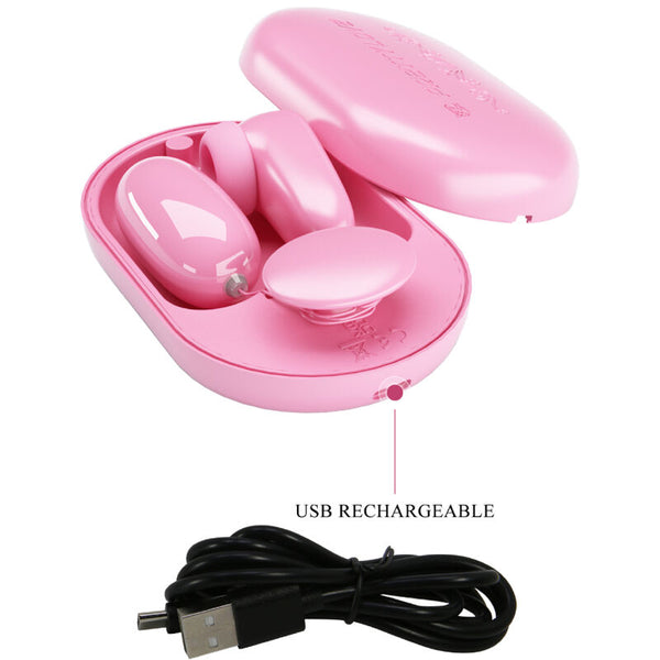 Magic box bala vibradora y estimulador rosa