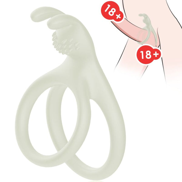 Armony tensy anillo doble rabbit luminoso