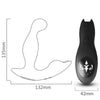 Bat king vibrador anal prostata rotador control remoto negro