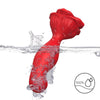 Rosa vibrador y plug anal control remoto rojo
