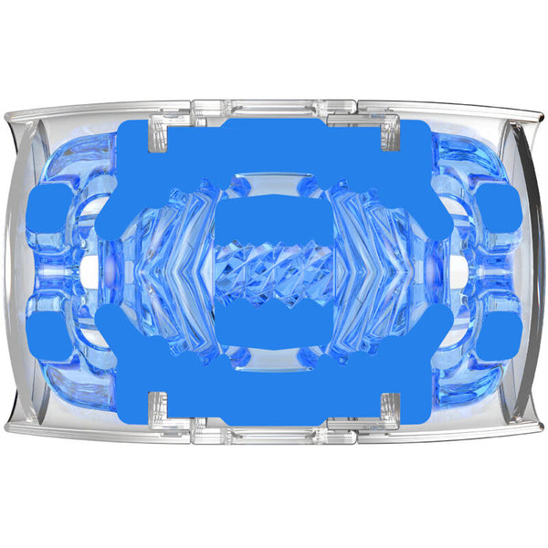 Fleshlight masturbador quickshot turbo blue ice