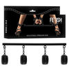 Fetish barra separadora ajustable 4 piezas