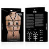 Fetish arnés ajustable torso y brazos
