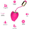 Mandala huevo vibrador Punto G control remoto fucsia