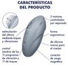 Tap y climax 1 vibrador lay on gris