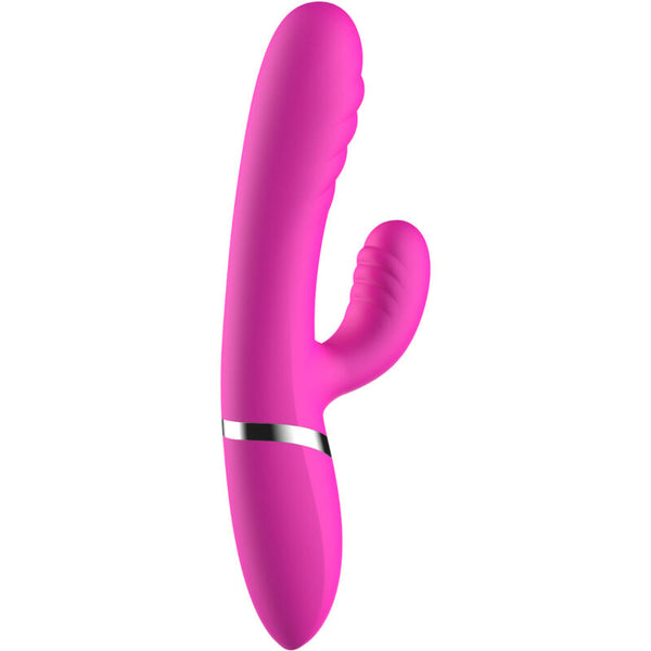 Adela vibrador y estimulador fucsia