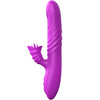 Angelia vibrador multifunción con lengua estimuladora efecto calor violeta