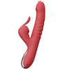 Vibrador y succionador armony suck con lengua estimuladora burdeos