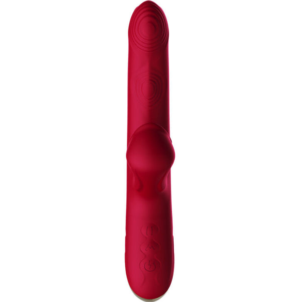 Vibrador y succionador armony bump modelo 1 burdeos