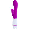 Happy vibrador y estimulador con lengua recargable violeta