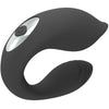 Martha vibrador para parejas control remoto negro