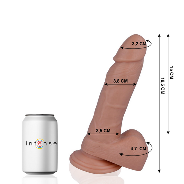Mr. 14 pene realístico 18.5 cm o 3.8 cm