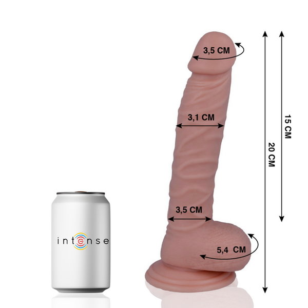 Mr. 19 pene realístico 20 cm o 3.1 cm