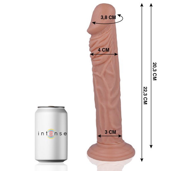 Mr. 27 pene realístico 22.3 cm o 4 cm