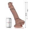 Mr. 28 pene realístico 22.3 cm o 3.4 cm