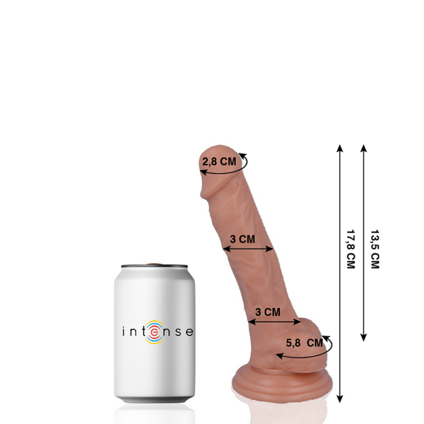 Mr. 9 pene realístico 17.8 cm o 3 cm