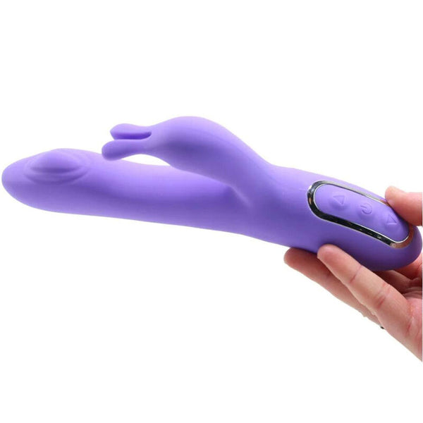 Isabella vibrador y estimulador rabbit violeta