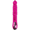 Vibrador multifunción rabbit doble lengua efecto calor fucsia
