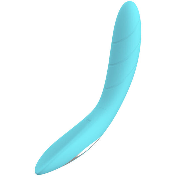 Elizabeth vibrador flexible azul