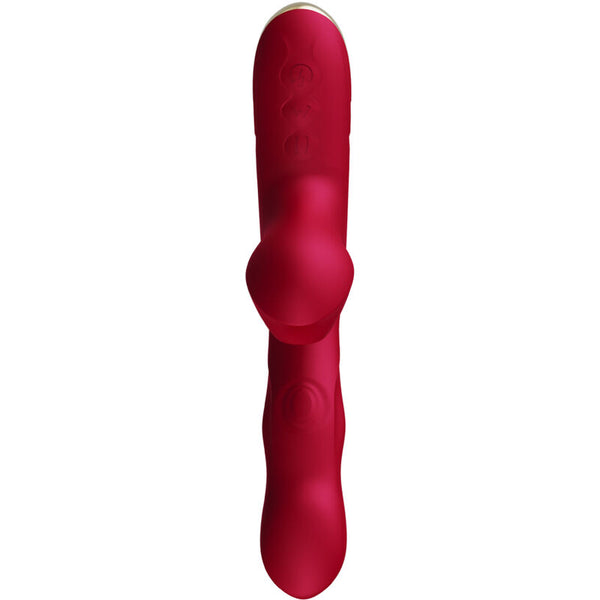 Vibrador y succionador armony bump modelo 2 burdeos
