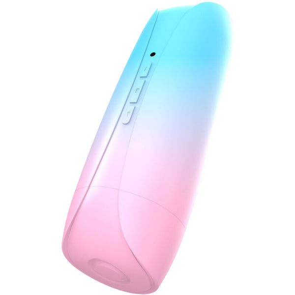Masturbador vibrador doble vagina y boca rainbow