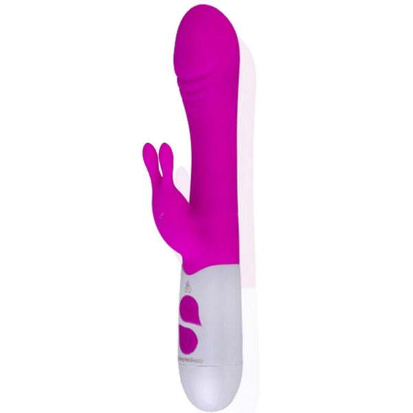 Happy vibrador y estimulador rabbit violeta