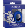 Anillo doble para pene y testículos CalExotics Admiral azul