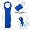 Calexotics admiral wave funda pene silicona líquida azul