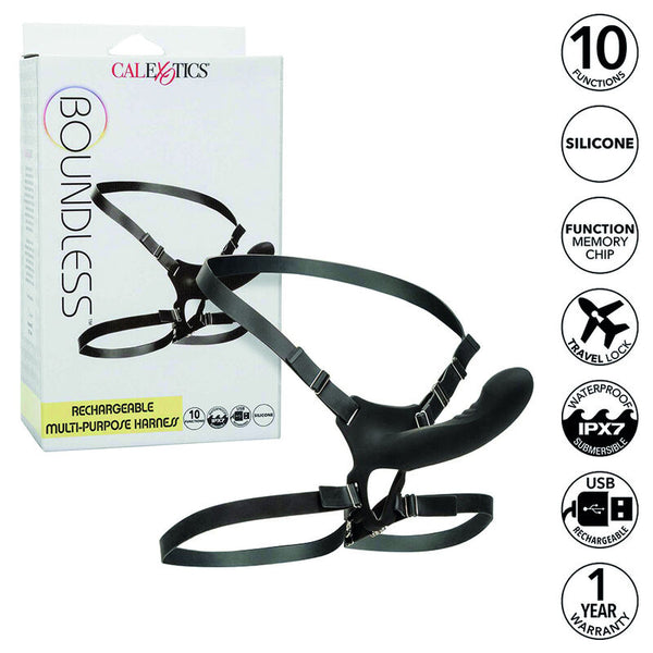 Calexotics boundless arnés recargable multiposición