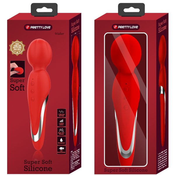 Walter vibrador wand rojo