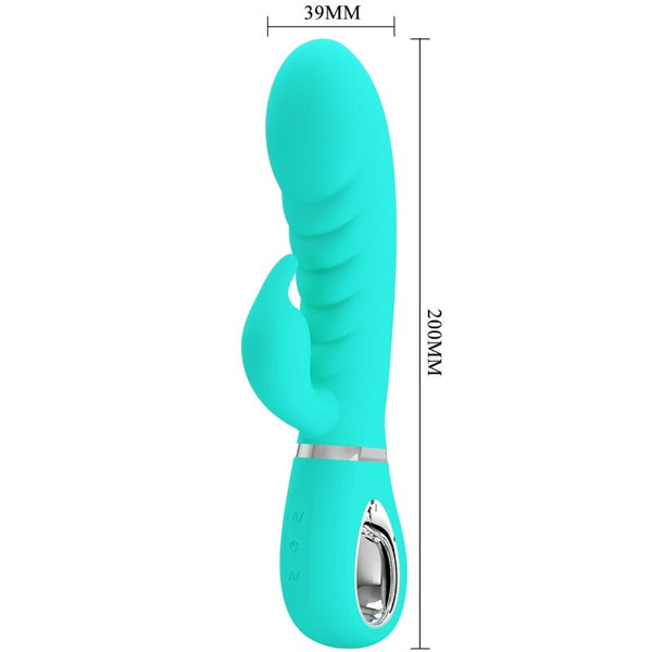 Prescott vibrador Punto G multifunción verde agua