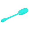 Julius huevo vibrador impermeble y recargable verde agua