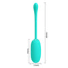 Julius huevo vibrador impermeble y recargable verde agua
