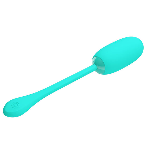 Julius huevo vibrador impermeble y recargable verde agua